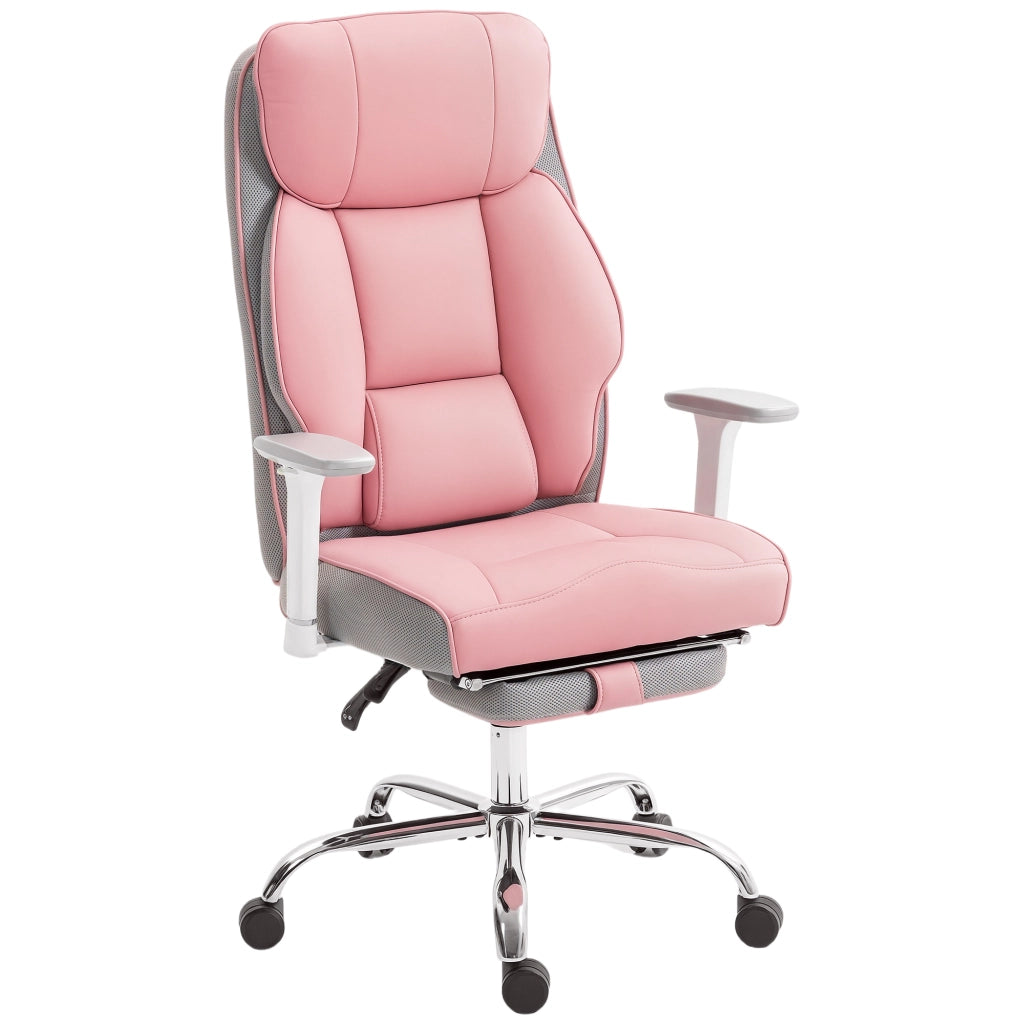 Sedia da Ufficio Ergonomica con Braccioli ¨C Zephmum ¨C Rosa