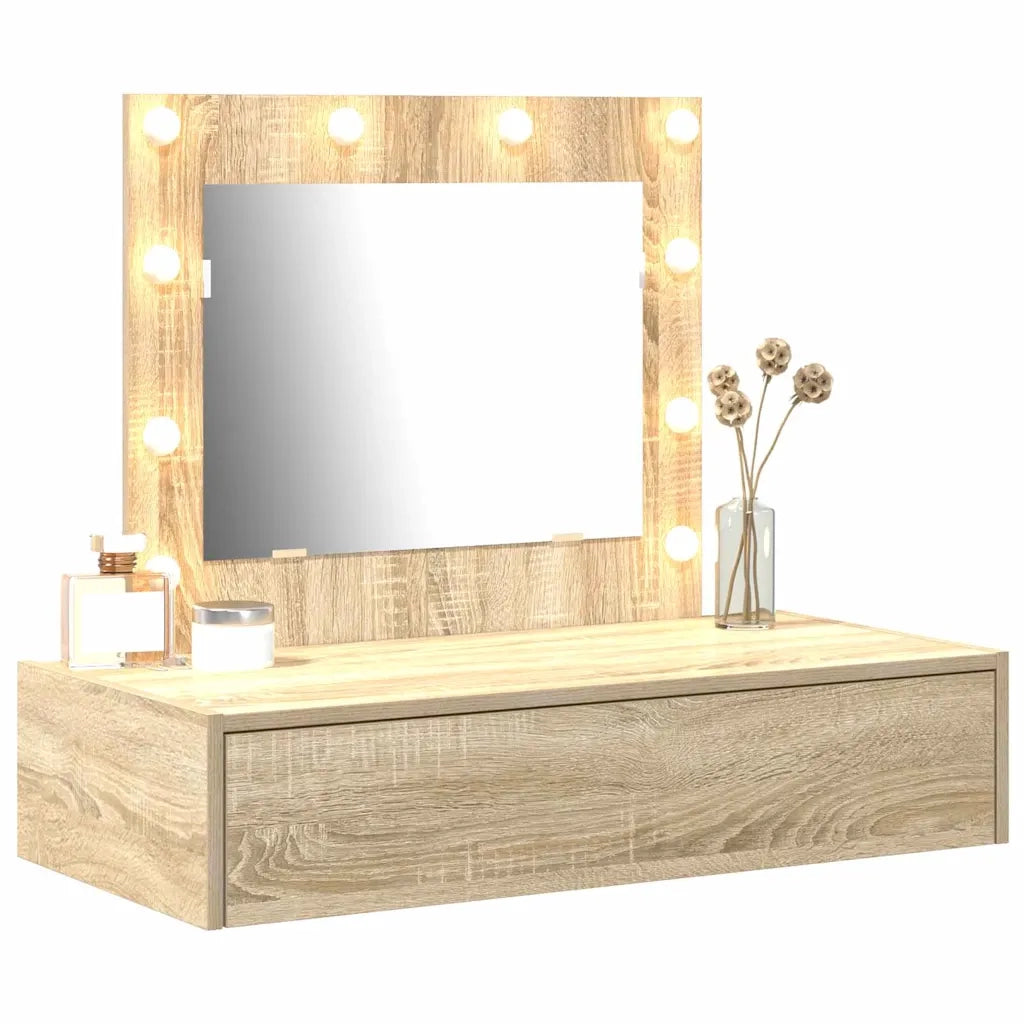 Tavolo da Trucco Marrone 83 x 40 x 70 cm Legno multistrato 865228