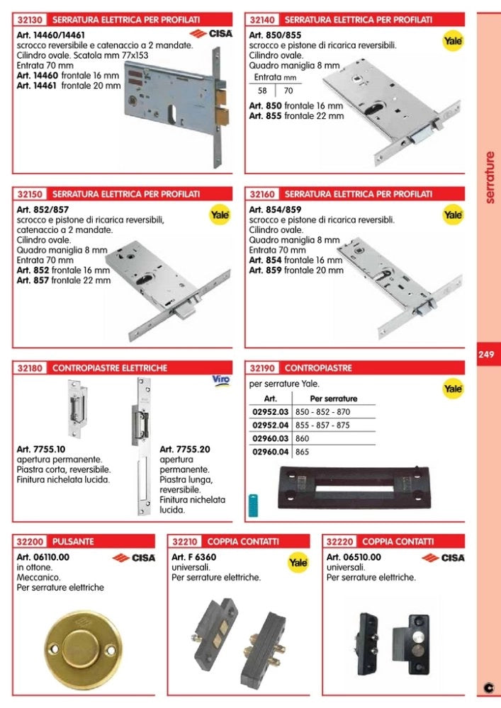 10pz corni art.02952-04 contropiastre xfr22 cod:ferx.4996