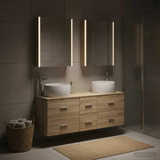 Set di mobili per il bagno 5 pz Rovere Sonoma 3407049
