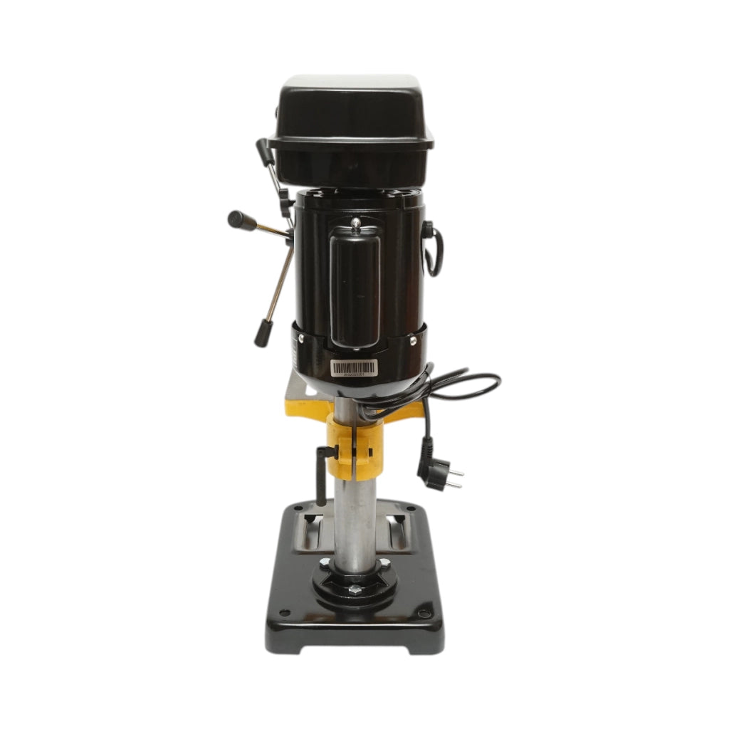 Trapano a colonna Crownman da 350 W, 220 V, 5 velocità da 620 a 2620 giri/min, mandrino da 13 mm