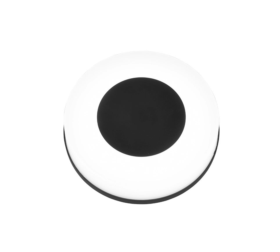 Applique da esterno LED, plastica, nero opaco, 25x25x8 cm, Morena