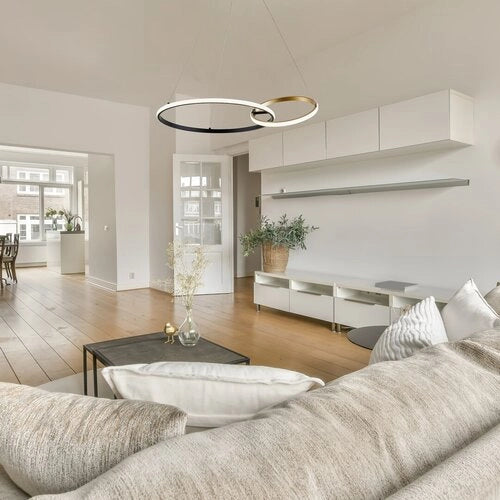 Rabalux Emilion lampada a sospensione LED 36W nera oro