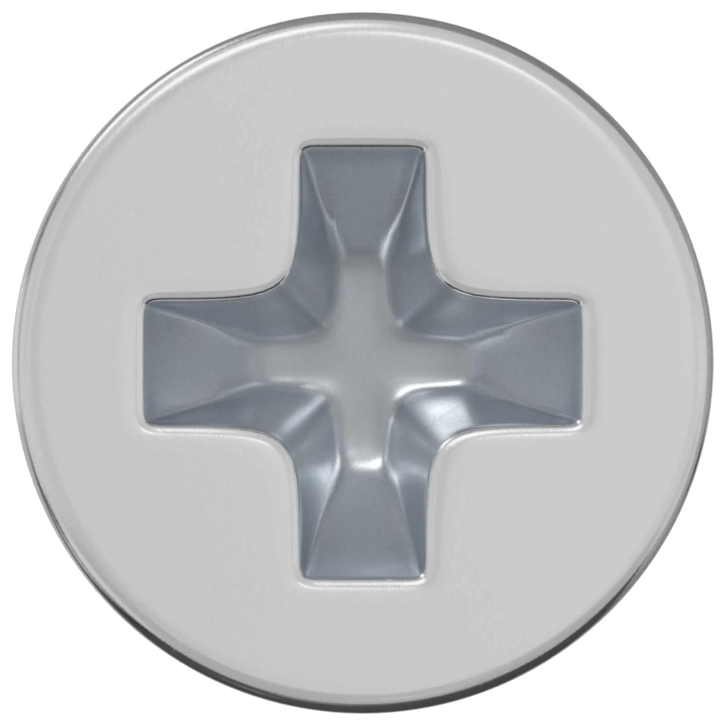 Viti a testa conica 32727 pcs Argento Ferro
