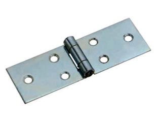 CERNIERE LUNGHE CON PERNO FISSO ART.122- - mm.25x90x1 - 24 pezzi ALDEGHI