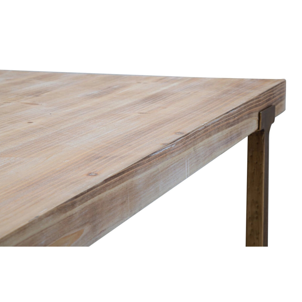 Tavolo VKH576, Marrone, MDF, 150x90x78 cm