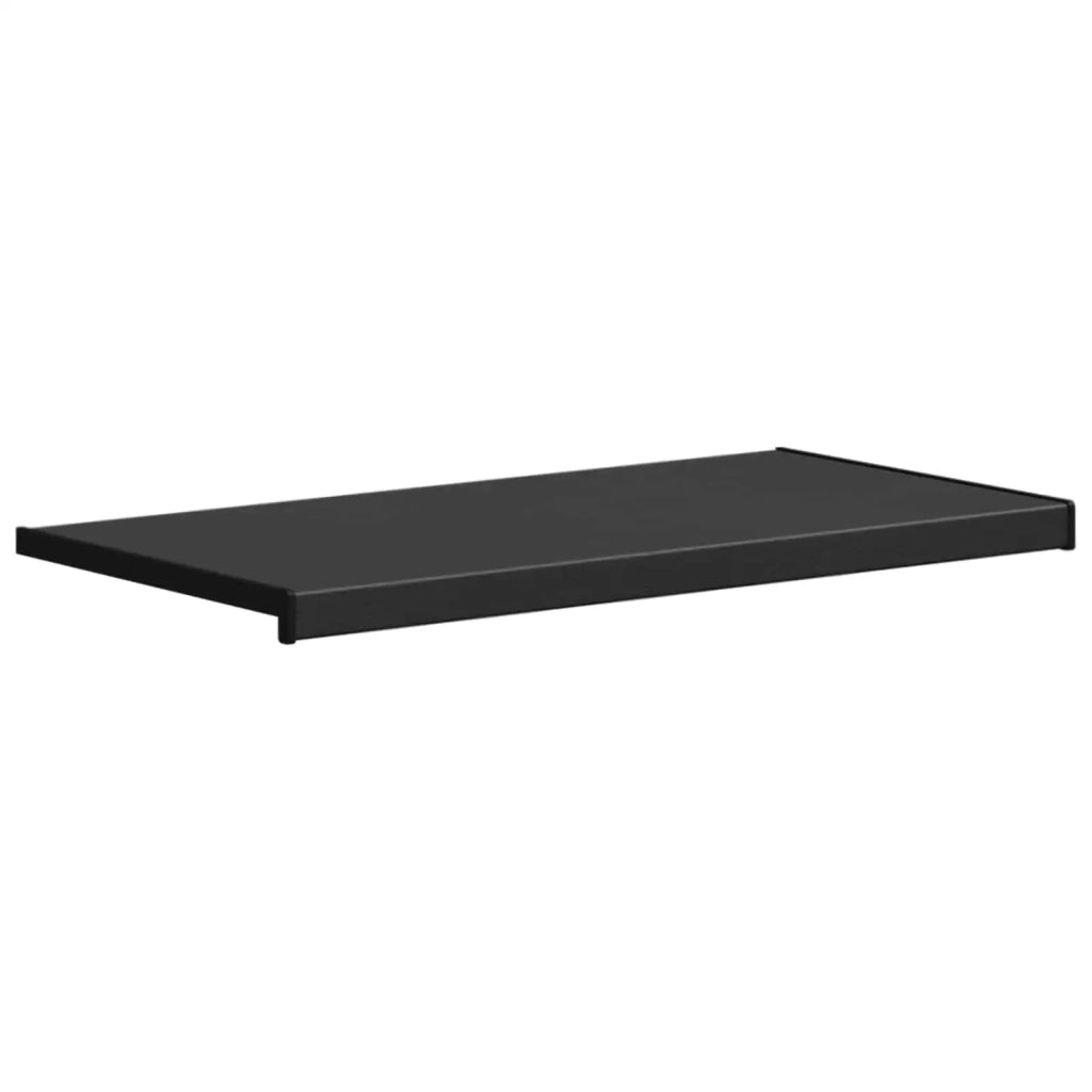 Soglia della Finestra Nero con Venature del Legno PVC CFW7704028
