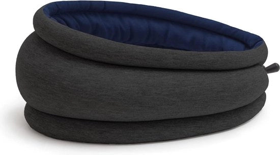 Cuscino per viaggio - Cuscino per aviazione - Cuscino da sonno - Accessori per uomini e donne - Blu di luna