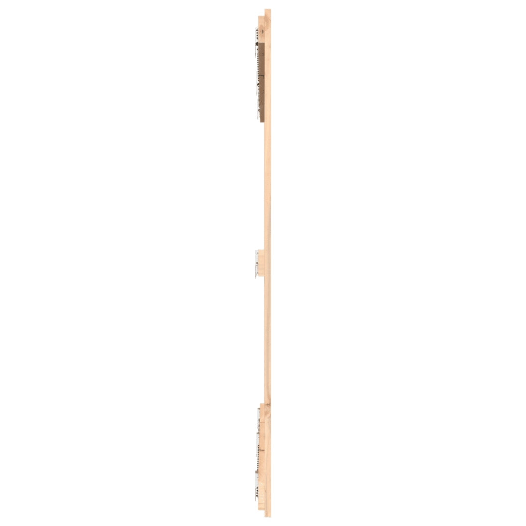 Testiera da Parete-Testiera a Muro-Testata Decorativa 159,5x3x110 cm in Legno Massello di Pino
