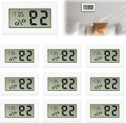 Termometro e igrometro digitale mini 2 in 1 LCD - per uso interno - per la casa o ufficio - per auto.