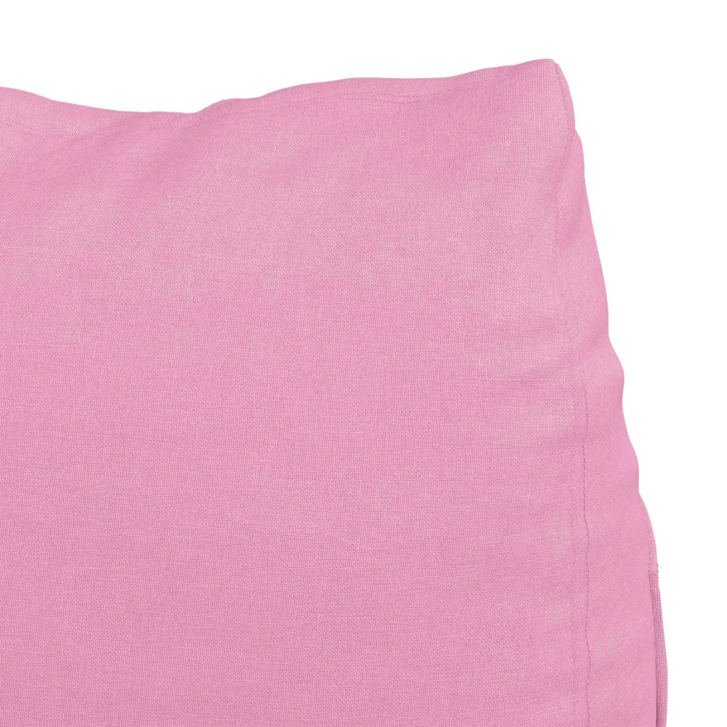 Cuscino per Schiena Rosa 60 x 20 x 50 cm Tessuto 42015046