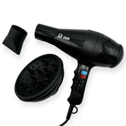 Asciugacapelli Phon Professionale con Diffusore 4 Puls 1700 Watt
