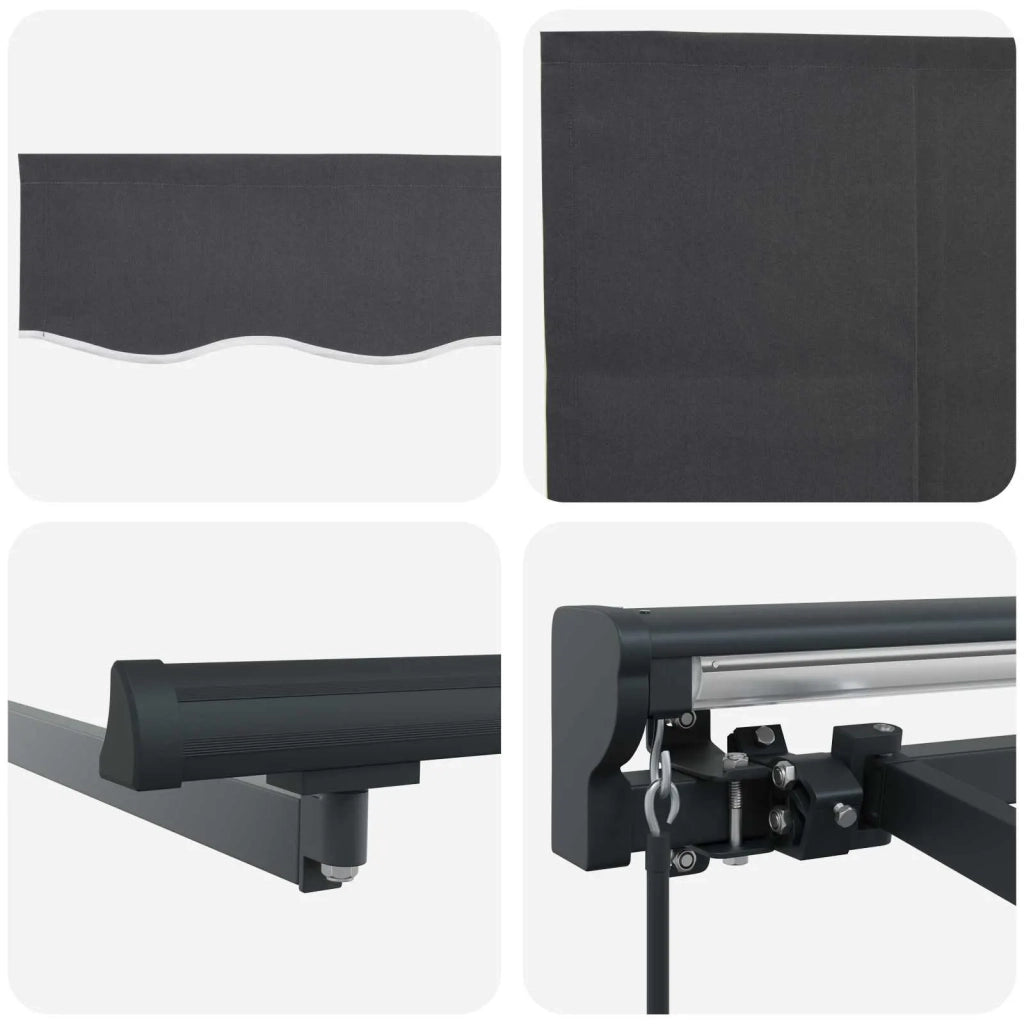 Struttura della tenda Antracite 450 × 300 cm 3330871