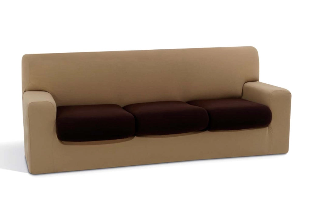 Copridivano Sofa Cover In Tinta Unita - 2 Posti - Blu 180
