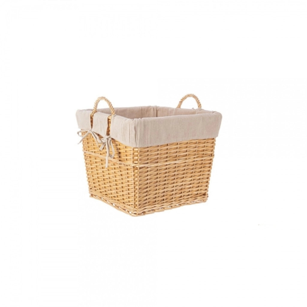 Cesta alesha quad.beige mis s