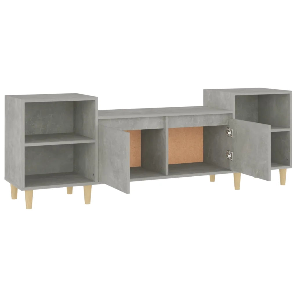 Mobile per TV-Credenza TV-Console TV Grigio Cemento 160x35x55 cm Legno Multistrato 652151