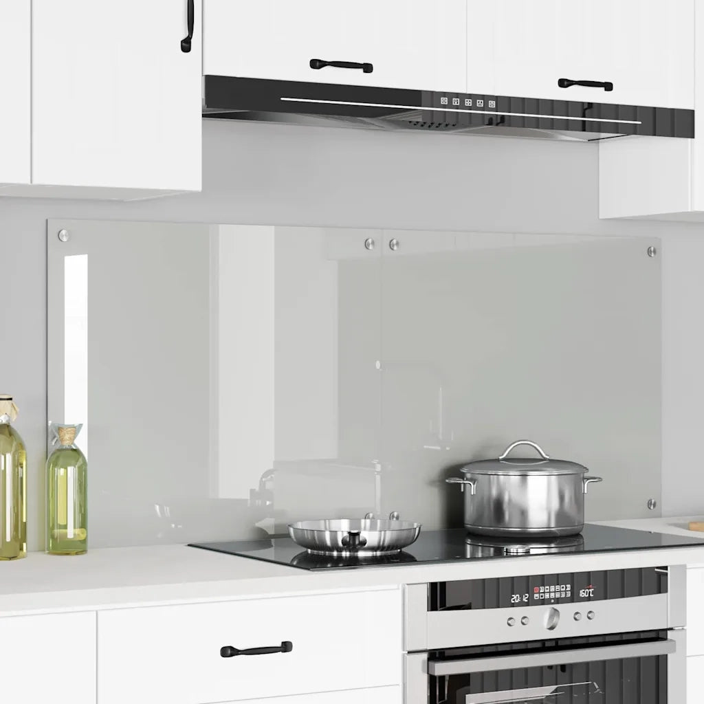 Schienale da cucina 2 pcs Trasparente 70 x 60 cm 3415532