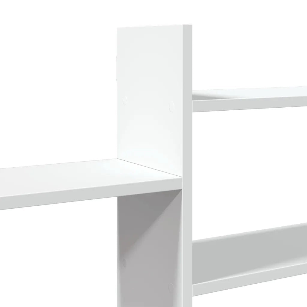 Mensola a Parete Bianca 167,5x18x68 cm in Truciolato 853317