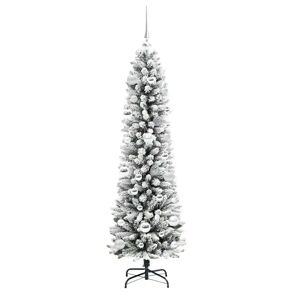 Albero di Natale artificiale con 150 LED Bianco 150 cm 3396098