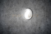 PLAFONIERA BASE BIANCA  D.30CM 2LUCI ATTACCO E27 IP65