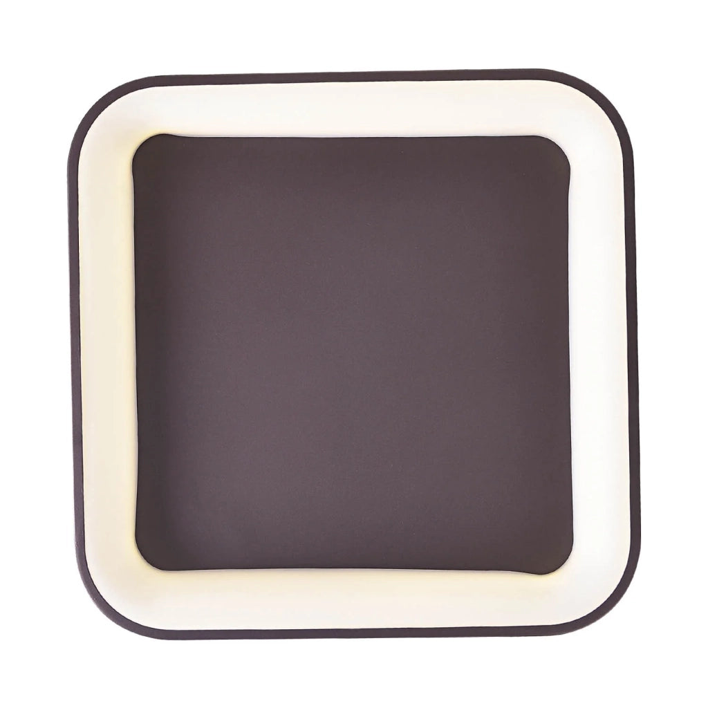 LÚZETE - POWELL 96W LAMPADA DA SOFFITTO A LED DIMMERABILE MARRONE