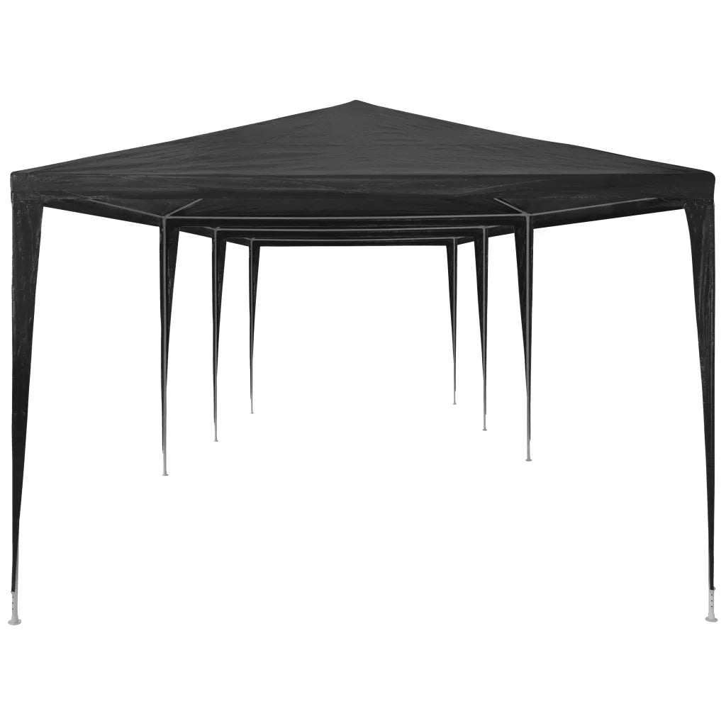 Tenda per Feste-Tenda Gazebo 3x9 m in PE Antracite