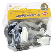 1cf ruote per trasportino 'gulliver' 4 pezzi codice 6060540 cod:ferx.6060540nlm