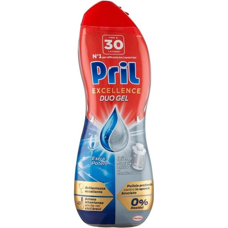 PRIL GOLD GEL PER LAVASTOVIGLIE IN FORMATO DA 540M SCIOGLI GRASSO