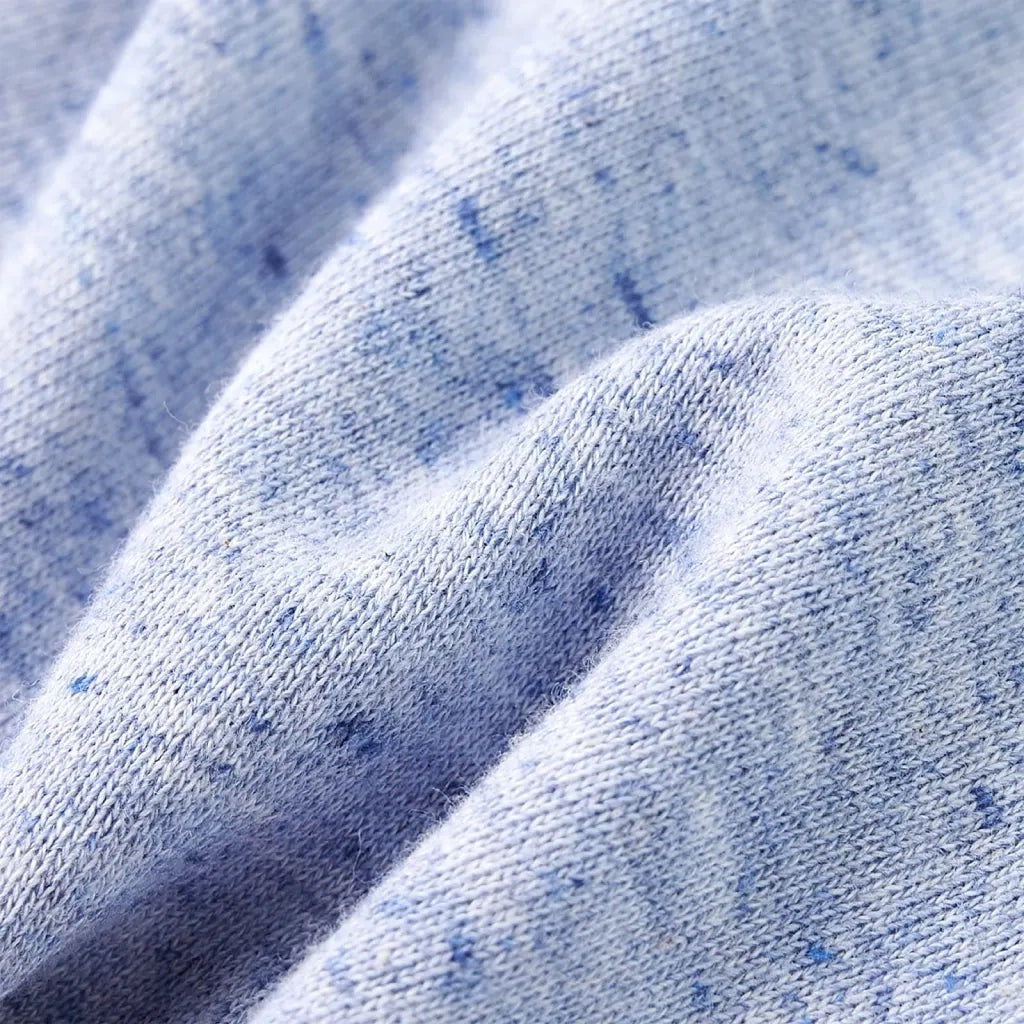 Pantaloncini per Bambini con Coulisse Blu MÃ©lange 116
