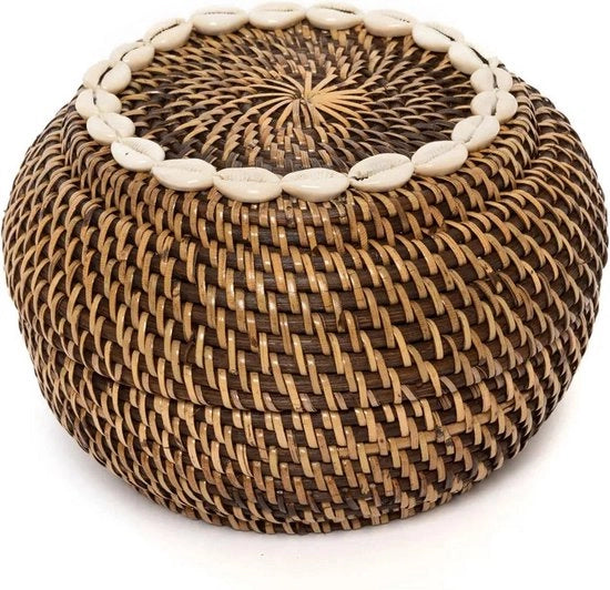 Cestino Decorativo - 23cm x 23cm x 15cm