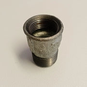 Raccordo mf 1/2 manicotto zincato di ghisa malleabile