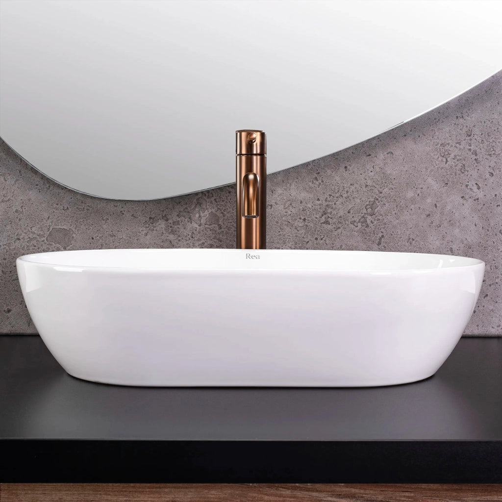 Lavabo Da Appoggio Rea Amelia 52
