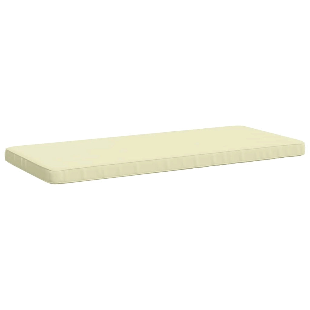 Cuscino per Panchina a 1 Pezzo VUGHT 100% Poliestere Crema 951782