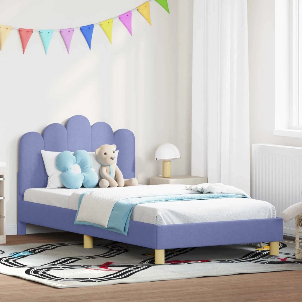 Struttura letto bambini con testata-Giroletto per bambini Blu jeans 80 x 200 cm 915072