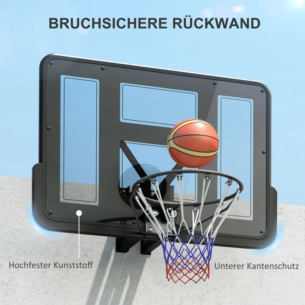Canestro da Basket da Muro ¨C zephmum ¨C Nero