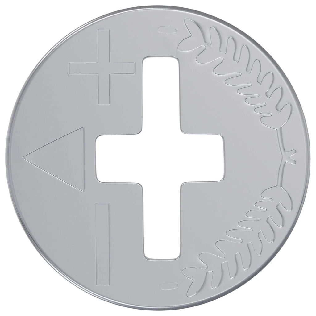 Dadi con bloccaggio a cam 2 pcs Argento 12 x 10 mm Metallo 864355