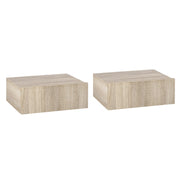 Comodini Sospesi con Cassetti ¨C zephmum ¨C Legno 40x30x15 cm