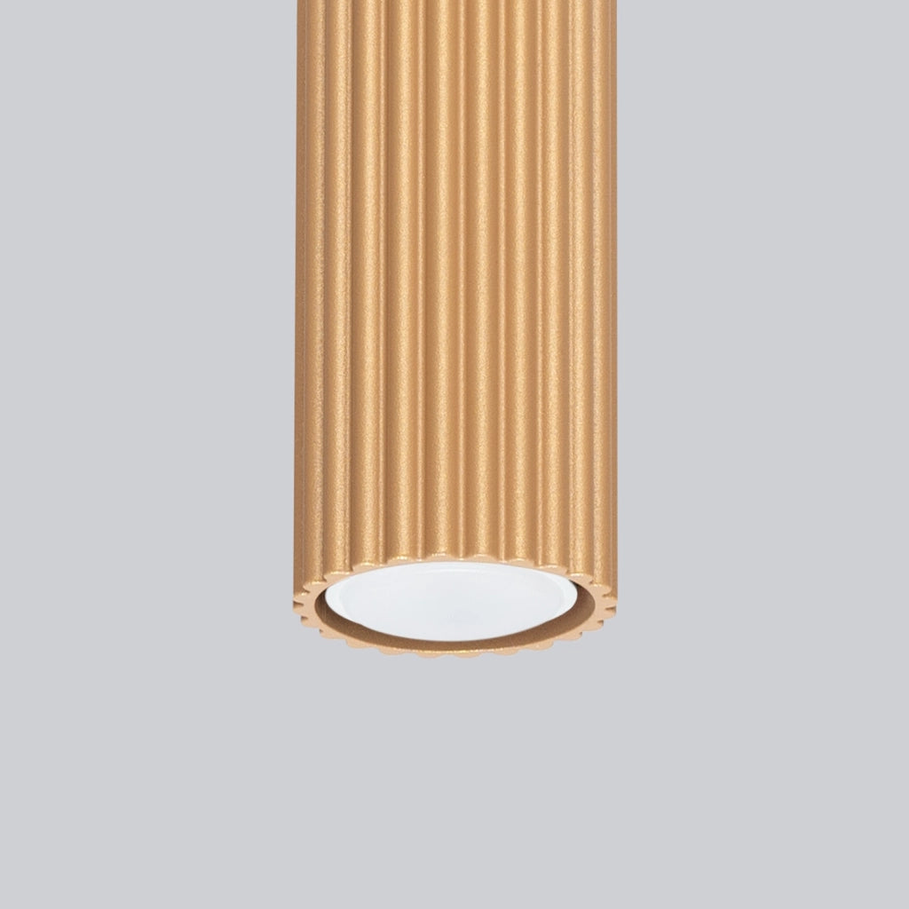 Spot soffitto moderno oro tubo 60cm GU10 GRAVIO Pure Lume