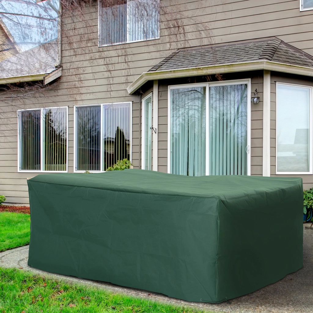 Copri Mobili da Giardino ¨C Minimal ¨C Verde 210x140x80 cm