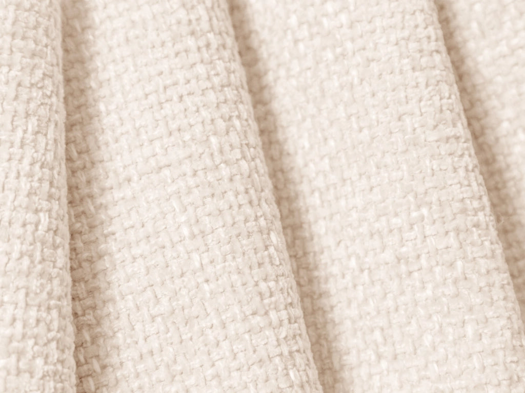 Cosmopolitan Design - Divano "Tulum" 2 posti in ciniglia beige chiaro 