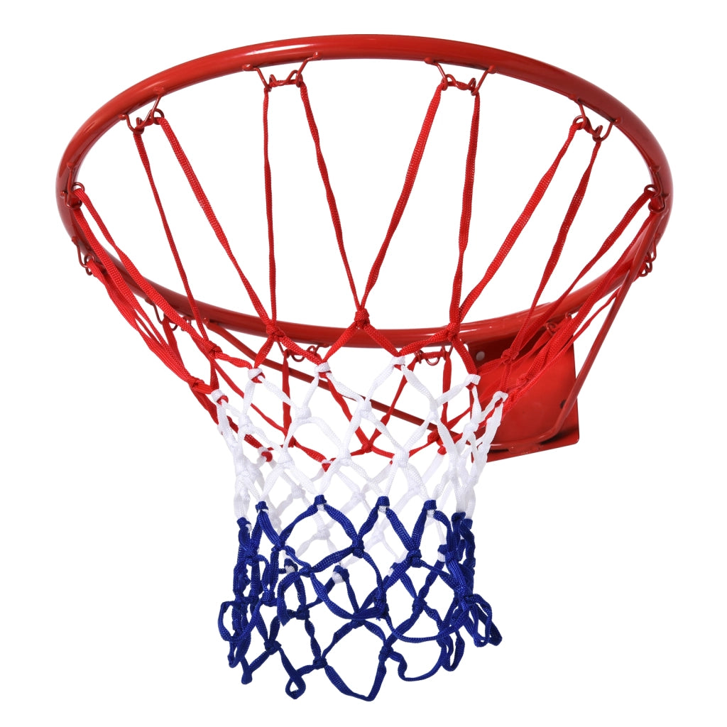 Canestro da Basket ¨C Minimal ¨C Rosso Blu Bianco ?46 cm