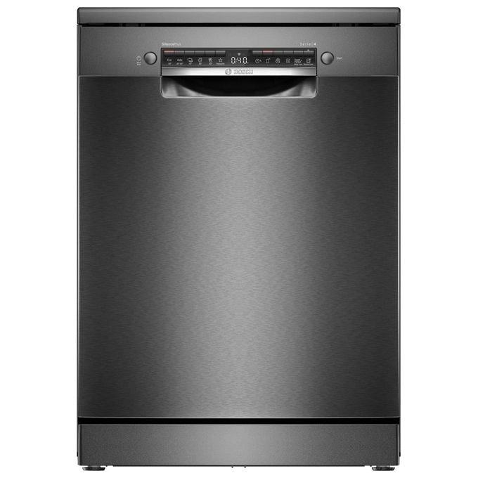 Bosch Serie 4 SMS4EMC06E Lavastoviglie da libera installazione 60 cm Acciaio nero Classe B