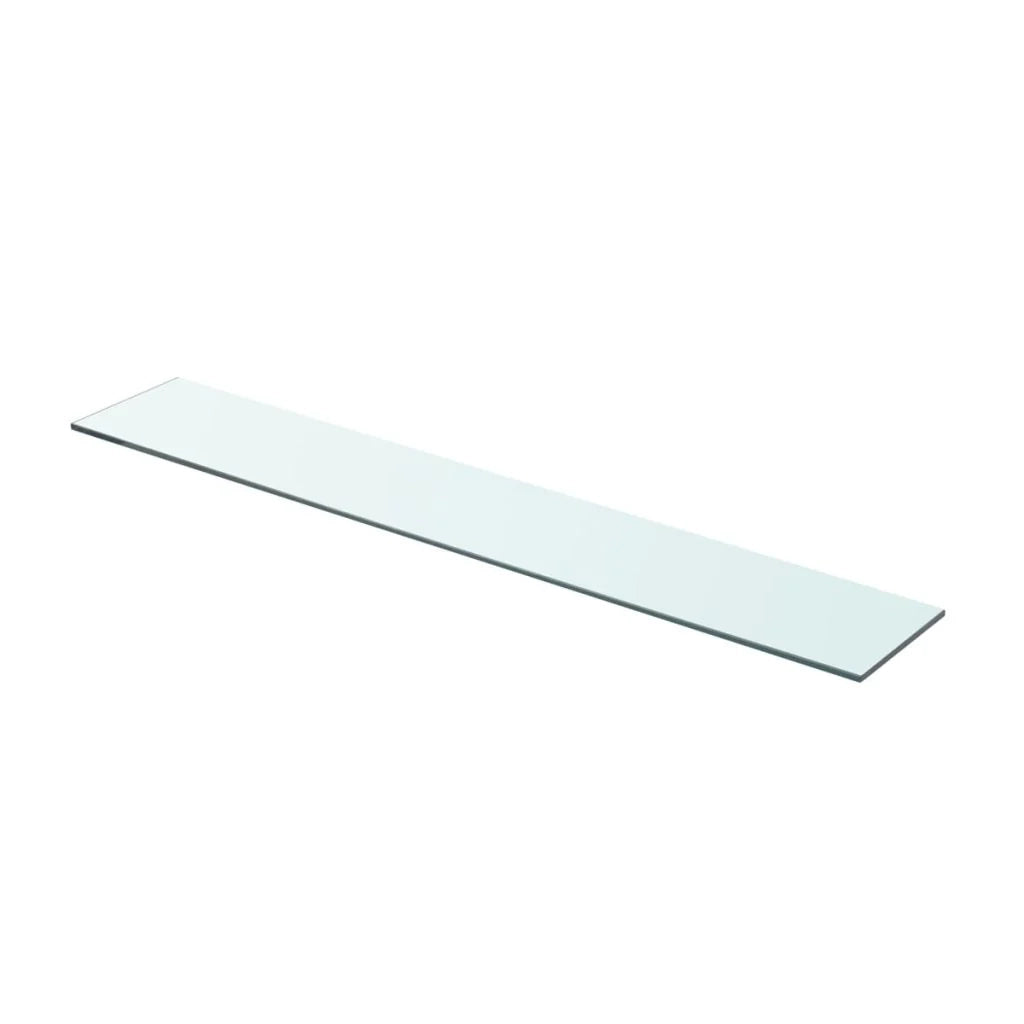 Pannello per mensola in vetro trasparente 80 x 12 cm 2702197/2