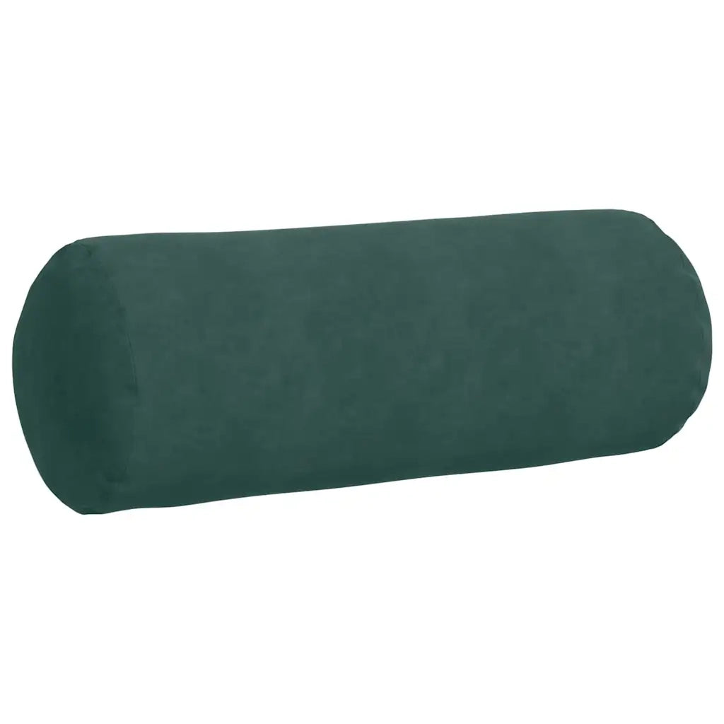 Cuscini a rullo 2 pcs Verde Scuro Ø 25 x 70 cm Tessuto in Cords 42014330