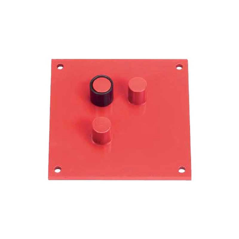 Piegaferri Piastra mm 150X150 Adel