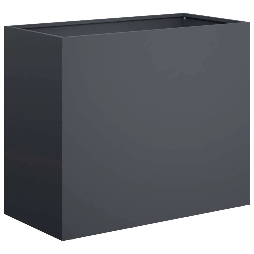 Vaso da giardino 2 pz Antracite 60 x 30 x 50 cm 8005573