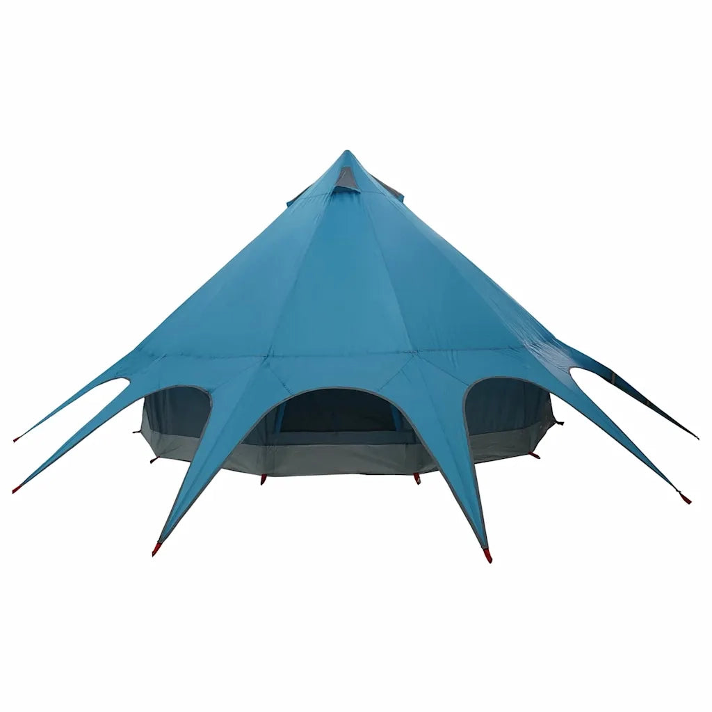 Tenda Teepee per 5 Persone Blu e Grigio 415 x 415 x 247 cm 42004012