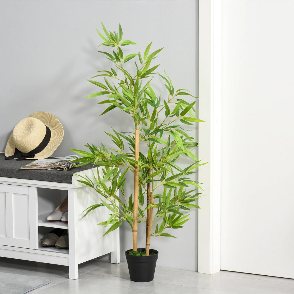 Pianta Artificiale Bamb¨´ ¨C Minimal ¨C Verde 120 cm