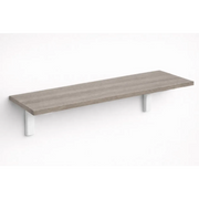 Mensola da Muro da appoggio in Legno nobilitato spessore 1,8 cm in colore Olmo 100x20 cm