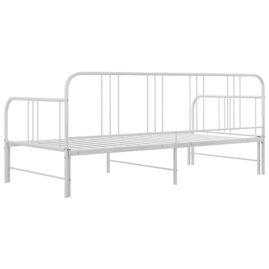 Telaio Divano letto | Sof¨¤ letto | Letto singolo Estraibile Bianco in Metallo 90x200 cm